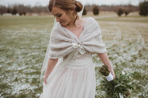 Winter bridal bouquets