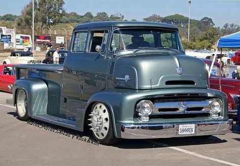 Truck Rims, Old Ford Trucks, Old Truck, Cab Over, Hot Rod Trucks, Truck Ideas, Ford Pickup, Hot Rods Cars, Ford Truck