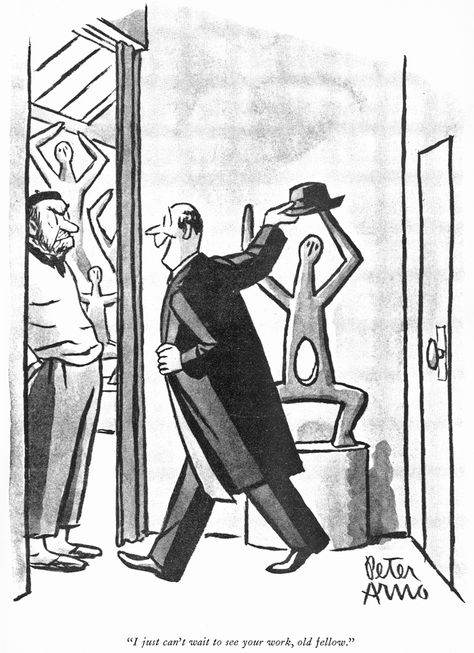 Peter Arno Peter Arno, 60s Cartoons, Painter Photography, Charles Addams, Vintage Illustration Art, New Yorker Cartoons, Man About Town, Caricature Artist, Art Humor