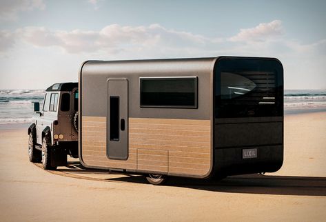 New Travel Trailers, Backyard Studio, Yanko Design, House Extensions, New Trailers, Camping Trailer, Camper Trailers, Japanese House, Minimalist Living