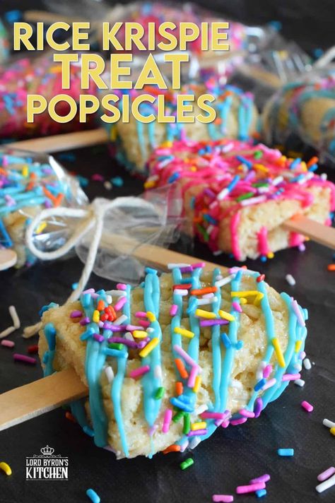 Princess Rice Crispy Treats, Summer Bake Sale Treats, Diy Rice Krispie Treats, Rice Crispies Recipe, Bake Sale Desserts, Cute Treats, Bake Sale Treats, Peanut Butter Balls Recipe, Birthday Snacks