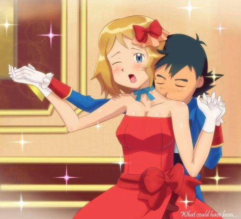 Beautiful ♡ Amourshipping ^.^ ♡ I give good credit to whoever made this Pokemon Amv, Satoshi Pokemon, Pokemon Ash And Misty, Pokemon Kalos, Anime Kiss Gif, Pokemon Couples, Pokemon Ash And Serena, What Could Have Been, Pokemon Ash