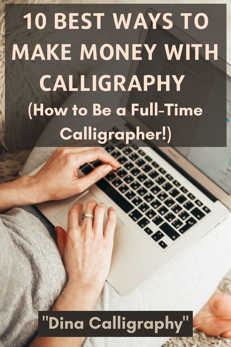 In this blog post, I share 10 ways to make money with calligraphy, lettering or handlettering. Whether you want to be a full-time calligrapher or run a calligraphy business on the side, this blog post is about the ways to make money with calligraphy will give you some ideas of where you can start with your calligraphy business. Learn how to make money as a calligrapher today! How To Start Calligraphy, Watercolor And Calligraphy Ideas, Calligraphy Products To Sell, Calligraphy Wedding Signs, Calligraphy Business Ideas, Hand Lettering Business, Budget Board, Letter Handwriting, Calligraphy Crafts