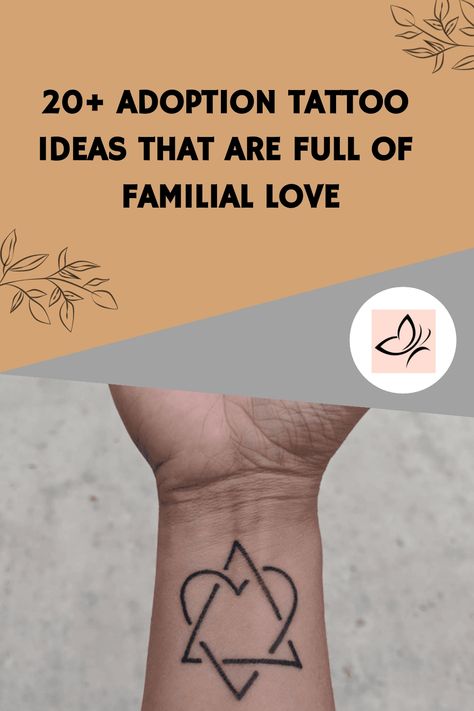 Thinking about getting an adoption tattoo? Check out these 20+ creative ideas that showcase the love and bond of chosen families. From symbolic designs to heartfelt quotes, these tattoos are a beautiful tribute to the power of adoption and family. Whether you're looking for inspiration or just love tattoos, you'll find something special in this collection. Join the growing trend of adoption tattoos and celebrate the love that makes a family unique. Unity Tattoo Ideas, Tatoos About Adoption, Black Sheep Of The Family Tattoo Ideas, Tattoos With Family Meaning, Birth Mother Tattoo Adoption, Adoption Tattoo Ideas Birth Mom, Adoptee Tattoo, Adoption Tattoo Ideas Symbols, Step Parent Tattoo Ideas