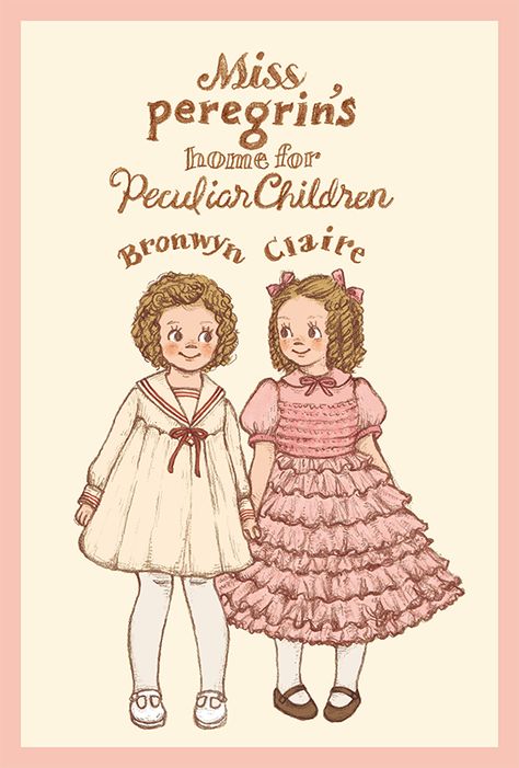 Peculiar Children, Home For Peculiar Children, Fairytale Art, Ethereal Art, Two Girls, Children Illustration, Book Illustration, Cute Cartoon Wallpapers, Pretty Art