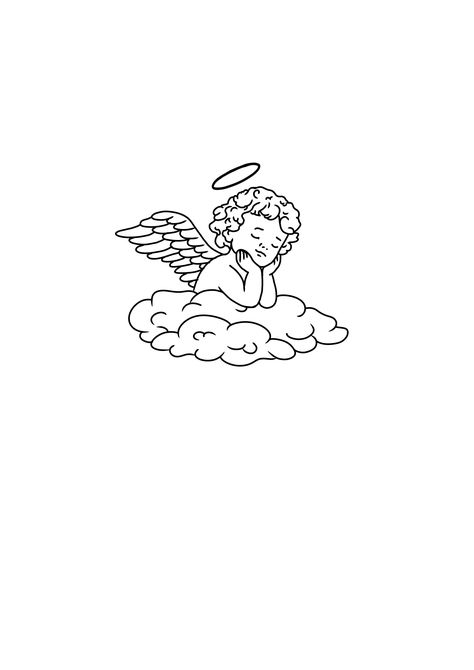 angel tattoo ideas Mini Angel Tattoo, Angel Tattoo Ideas, Mini Angel, Angel Tattoo Designs, Cute Tattoos For Women, Mountain Tattoo, Discreet Tattoos, Baby Tattoos, Angel Tattoo