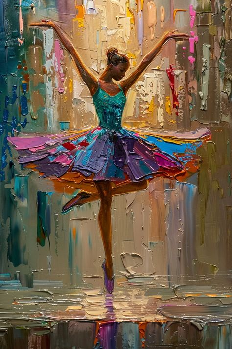 A visual journey through my mind. Letting my imagination run wild. #oilpainting #art #painting #artwork #fineart #canvas Ballerina Art Paintings, Ballet Painting, Ballerina Painting, Ballerina Art, Dance Paintings, Romantic Art, Art Inspiration Painting, African American Art, Art Painting Acrylic