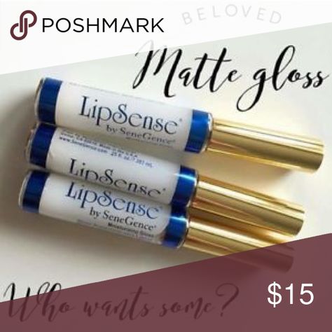 LipSense MATTE GLOSS LipSense MATTE GLOSS Makeup Lip Balm & Gloss Lipsense Party, Lipsense Lip Colors, Lipsense Gloss, Long Lasting Lip Color, Senegence Lipsense, Gloss Makeup, Lipsense Colors, Kissable Lips, Matte Gloss