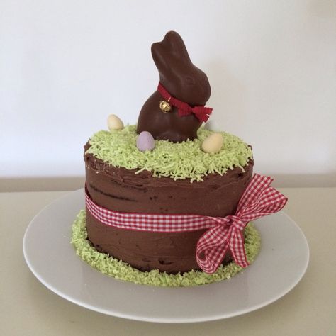 Homemade Easter cake #chocolate #coffee #lindt #bunny #yummy #easter Lindt Bunny, Easter Cake Ideas, Bunny Cake, Easter Cake, Chocolate Bunny, Easter Cakes, Cake Chocolate, Chocolate Coffee, Food Cakes