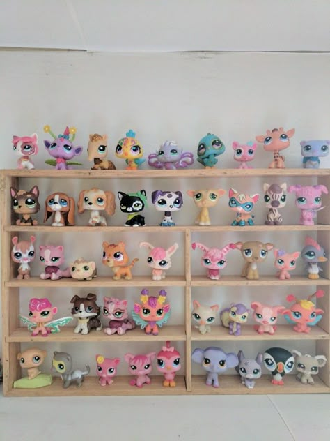 Littlest Pet Shop Display Ideas, Lps Collection Display, Littlest Pet Shop Display, Lps Organization, Lps Display, My Littlest Pet Shop, Collection Shelf, Cozy Condo, Healing My Inner Child