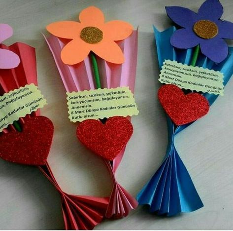 #mothersdaydiycrafts #crafts #craftsforkids #mothersday #giftsformom #gifts #craftsformothersday #craftsformom #giftideasformothersday #bestmothersdaycraftandgiftideas Mother's Day Projects, Easy Valentine Crafts, 8. Mart, 8 Mart, Back To School Crafts, Valentine Crafts For Kids, Mothers Day Crafts For Kids, Paper Flower Bouquet, Mother's Day Diy