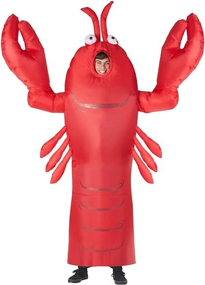 Morph Inflatable Giant Lobster Costume for Adults : Amazon.ca: Clothing, Shoes & Accessories Lobster Halloween, Larry The Lobster, Lobster Costume, Giant Lobster, Sea Costume, Kiss Costume, Boys Costumes, Troll Costume, Addams Family Costumes