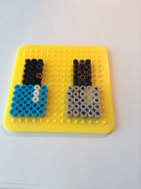 Perler bead nail polish Beads Designs, Beads Ideas, Melty Beads, Perler Beads Designs, Fuse Beads, Perler Bead Patterns, Bead Patterns, Perler Bead, Hama Beads