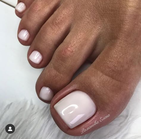 Shellac Toes, French Toe Nails, Shellac Pedicure, Nail Master, French Pedicure, Gel Toe Nails, Toe Nail Color, Acrylic Toe Nails, Pretty Toe Nails