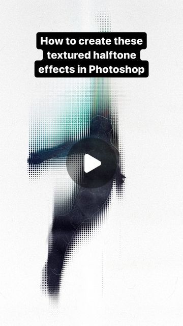 VISUAL DREAMZ™️ on Instagram: "✖️Easily create crispy and unique half-tone textures in @photoshop with these 6 steps. Using the Bitmap mode is the best and most customizable way to create half-tone textures in your artwork. Instead of using the filter gallery, try this method instead . #photoshoptutorial #graphicdesign #grafik #typography #graphics #photoshopedit #fyp #arttips" Photoshop Texture Tutorial, Half Tone Texture, Halftone Effect, Half Tone, Photoshop Filters, Photoshop Textures, Photoshop Effects, Photoshop Editing, Photoshop Tutorial