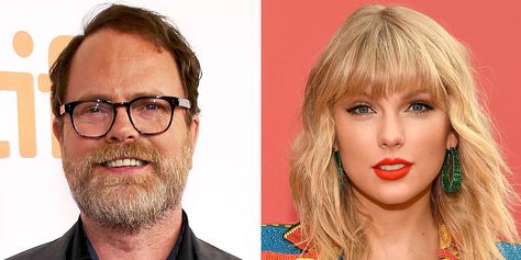 Taylor Swift Responds to The Office’s Rainn Wilson on Twitter | PEOPLE.com Pam Beesly, The Office Characters, Rainn Wilson, Dionne Warwick, Dwight Schrute, John Krasinski, Comedy Series, Field Day, Can't Stop Laughing