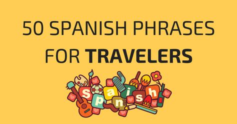 Traveling to Spain or Latin America soon? Don’t head off yet without mastering these very basic Spanish travel phrases! Spanish Travel Phrases, Traveling To Spain, Basic Spanish, Travel Phrases, Spanish Phrases, Head Off, Spanish Words, English Translation, Spain Travel