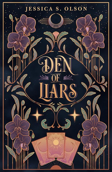 Den of Liars (Den of Liars, #1) by Jessica S. Olson | Goodreads Regency Books, Ya Book Covers, Book Cover Art Design, Cover Design Inspiration, Fiction Books Worth Reading, Book Cover Design Inspiration, Fantasy Book Covers, Best Book Covers, Witchcraft Spell Books