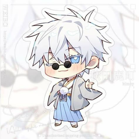 Anime White Hair Boy, Chibi Cat, Anime Drawing Books, Chibi Anime Kawaii, Anime Printables, Anime Crafts, Chibi Characters, Cute Anime Chibi, Kawaii Chibi