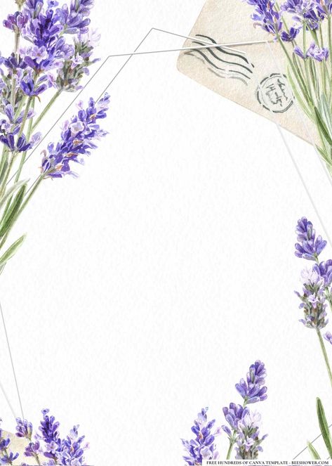 Download Now 18+ Lavender Love Letters Baby Shower Invitation Templates Lavender Invitation, Potted Lavender, Lavender Design, Wedding Lavender, Free Printable Baby Shower Invitations, Lavender Scented Candle, Lavender Lemonade, Diy Photo Booth, Lavender Plant