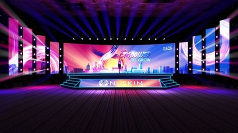 Stage Screen Design, Stage Inspiration, Concert Stage Design, Corporate Events Decoration, Corporate Event Design, Tv Set Design, Stage Set Design, Event Stage, Event Hall