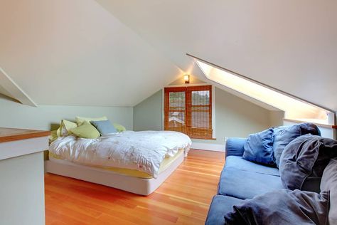 12 Functional Low Ceiling Attic Ideas - Homenish Low Slanted Ceiling Bedroom, Small Attic Bedroom Ideas Slanted Walls, Attic Bedroom Ideas Slanted Walls, Low Ceiling Attic Ideas, Small Attic Ideas Low Ceilings, Bedrooms With Slanted Ceilings, Attic Rooms Low Ceiling, Small Attic Ideas, Sloped Ceiling Bedroom Ideas