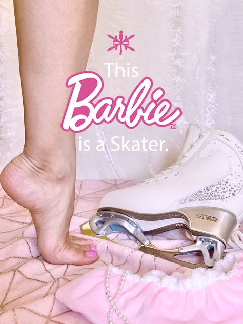 this barbie is a skater 💗 with our soft pink soakers 🌟 #barbie #iceskating #edea #figureskater #figureskating Figure Skater, Ice Skating, Figure Skating, Skating, Bath Towels, Soft Pink, Towels, Ballet, Bath