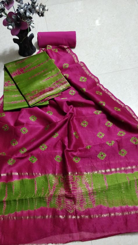 chanderi silk dress materials | ElegantFahionWear Indian Lenghas, Dress Materials Online Shopping, Chanderi Silk Dress Material, Chanderi Dress Material, Chanderi Silk Suits, Salwar Materials, Ikkat Dresses, Simple Saree Designs, Floral Print Sarees