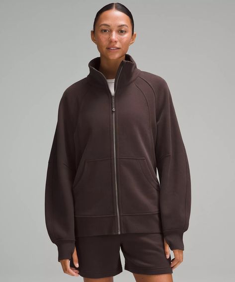 Scuba Oversized Funnel-Neck Full Zip | Women's Hoodies & Sweatshirts | lululemon | Lululemon (US) Scuba Sweatshirt, Scuba Jacket, Lululemon Scuba Hoodie, Lululemon Define Jacket, Lululemon Scuba, Half Zip Hoodie, Women's Hoodies, Lululemon Jacket, Oversized Pullover