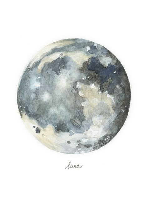 Planet Painting, Luna Moon, Moon Drawing, Moon Painting, Arte Inspo, Moon Print, Print Collage, Moon Art, Art Plastique