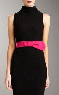 Belt For Formal Dress, Classy And Fab, Pink Valentino, Satin Belt, Bright Winter, Bow Belt, Satin Bow, Event Dresses, Belted Dress