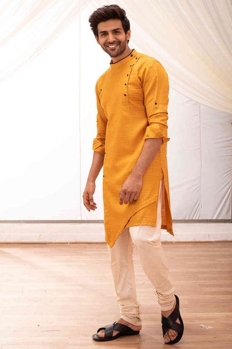 Types Of Outfits Every Groom Must Have In His Wedding Closet   | WedMeGood Cotton Sherwani With Naqshi For Festivals, Festival Cotton Sherwani With Naqshi, Cotton Long Sleeve Bandhgala For Diwali, Eid Cotton Kurta With Naqshi Embroidery, Cotton Bollywood Bandhgala With Long Sleeves, Handloom Straight Kurta Salwar Kameez For Eid, Festival Cotton Salwar Kameez With Naqshi, Cotton Salwar Kameez With Naqshi For Festivals, Straight Kurta With Cutdana For Puja