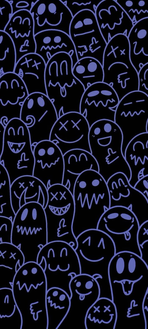 halloween dark Phone Wallpapers | Black wallpaper iphone dark, Dark phone wallpapers, Cute tumblr wallpaper Funny Wallpapers Lockscreen Aesthetic, Wallpaper Iphone Dark, Black Wallpaper Iphone Dark, Seni Dan Kraf, Wallpaper Halloween, Trippy Wallpaper, Black Phone Wallpaper, Cute Tumblr Wallpaper, Graffiti Wallpaper