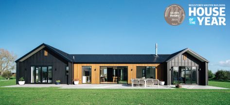 Country Living House Plans, House Plans Australia, Ranch House Exterior, Country Modern Home, Hall House, House Cladding, Country House Design, Modern Barn House, Shed Homes