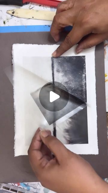 People of Print Ltd on Instagram: "@mixedmediaartbytrina  Inkjet Transfer! 👀  “*This is an experimental technique and may not work with your inkjet printer.   Making inkjet transfers with hand sanitizer and transparency film. 🖨️🧴 Check out her YT channel for full video tomorrow!  Sounds crazy? Just wait until you see it in action. Make sure you’re ready for this mix of art and hack.   #InkjetTransfers #HandSanitizerTrick #NewVideoTomorrow #ArtHack #MustWatch 🚀😎" Experimental Art Techniques, Yt Channel, Just Wait, Inkjet Printer, Art Tips, Crafty Ideas, Hand Sanitizer, See It, Mixed Media