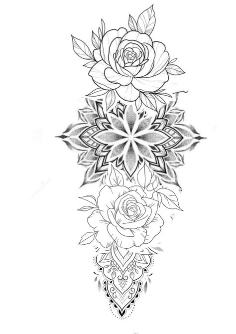 Mandala Arm Tattoos For Women, Upper Sleeve Tattoo Women, Mandala Floral Tattoo Design, Mandala Tattoo Sleeve Women, Memorial Tattoo Designs, Floral Back Tattoos, Sunflower Tattoo Sleeve, Mandala Tattoo Sleeve, Arm Sleeve Tattoos For Women