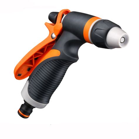 Garden Irrigation Spraying Gun Adjustable Portable High Pressure Sprinkler Nozzle Car Washing Tools Watering Lawn, Garden Sprinklers, Water Sprinkler, Watering & Irrigation, Hose Nozzle, Car Washing, Sprinklers, Saint John, Water Spray