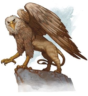 Griffon - Monsters - D&D Beyond Dnd Monsters, Afraid Of The Dark, Dungeons And Dragons Homebrew, Maine Coon, Fantasy Creatures, Bald Eagle, Trees To Plant, Dungeons And Dragons, Cool Art