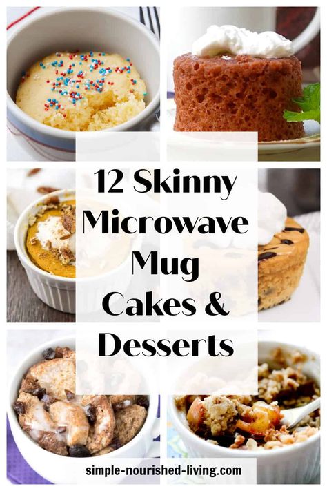 Low Calorie Mug Cake Recipes, Ww Mug Recipes, Single Serve Low Calorie Meals, Low Calorie Quick Desserts, Macro Friendly Mug Cake, Low Calorie Individual Desserts, Low Calorie And Carb Desserts, Mug Cake Microwave Healthy 100 Calories, Low Calorie No Sugar Desserts