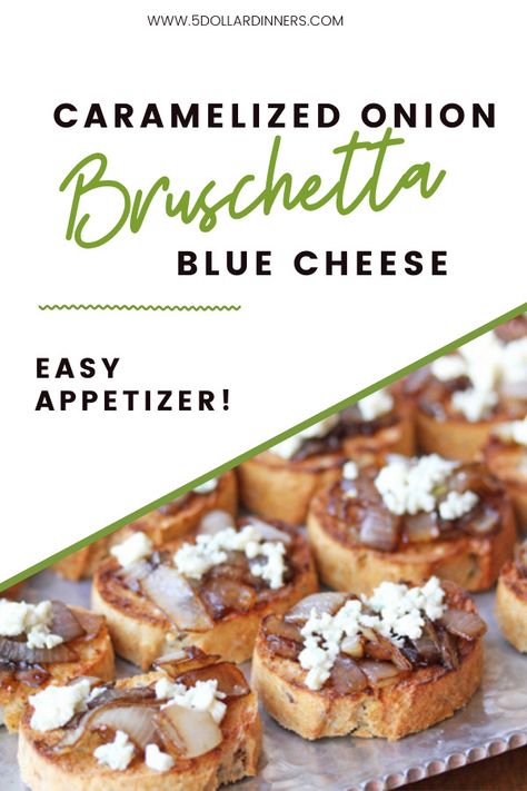 Blue Cheese Bruschetta, Blue Savory Food, Pumpkin Bruschetta, Blue Cheese Appetizers, Figs Blue Cheese, Blue Cheese Recipes, Crostini Recipes, Bruschetta Recipe, Entertaining Recipes