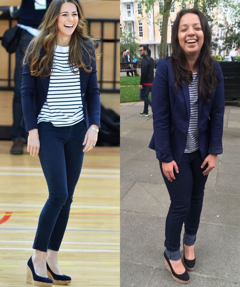 I Dressed As Kate Middleton for a Week, and This Is What Happened Kate Middleton Style Casual, Middleton Style Casual, Kate Middleton Jeans, Kate Middleton Casual Style, Casual Kate Middleton, Kate Middleton Style Dresses, Espadrilles Outfit, Kate Middleton Style Outfits, Obsessed With Her