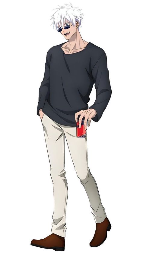 Gojo Full Body Png, Gojo Full Body Anime, Gojo Standing, Gojo Png, Gojo Satoru Wallpaper, Gojo Saturo, Basketball Anime, Scrapbook Printing, Ju Jitsu