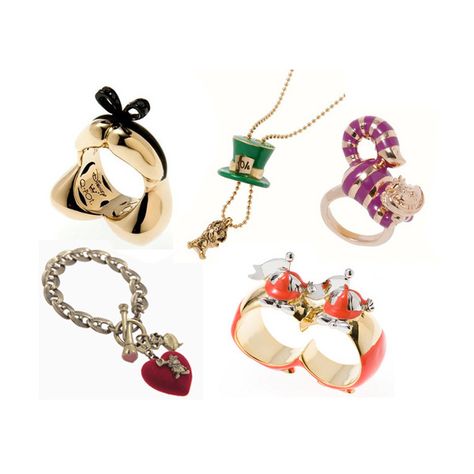 Disney Rings, Disney Couture, Les Nereides, Alice In Wonderland Party, Skull Fashion, Wonderland Party, Hair Rings, Disney Jewelry, Disney Inspired