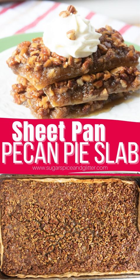 Sheet Pan Pecan Pie, Pecan Slab Pie, Pecan Recipes Deserts, Pie Crust Dessert, Pecan Bars Recipe, Ready Made Pie Crust, Pecan Pie Bars Easy, Premade Pie Crust, Pecan Pie Bars Recipe