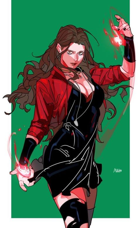 Adveture Time, Scarlet Witch Marvel, Scarlett Witch, Marvel Fan Art, Mcu Marvel, Wanda And Vision, Marvel Fan, Marvel Funny, Superhero Art