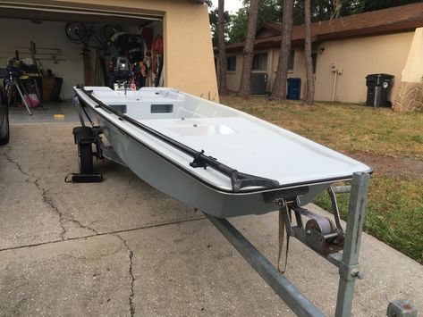 [​IMG] Duck Hunting Boat, Jon Boat Modifications, John Boats, Family Boats, Boat Pics, Duck Boat, Boat Wraps, Flats Boat, Bay Boats