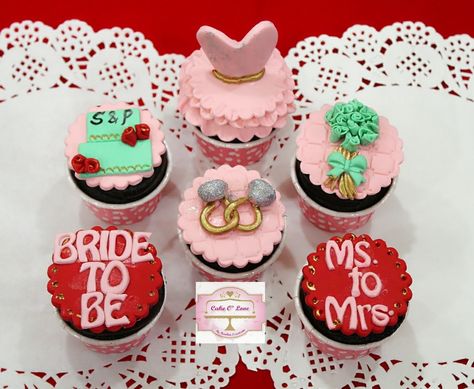 Cupcakes for the Bride to be! Bride To Be Cupcakes Ideas, Bride To Be Cupcakes, Customised Cupcakes, Corset Cake, Lingerie Cookies, Cupcakes Ideas, Beginners Eye Makeup, Cupcake Ideas, Bride To Be