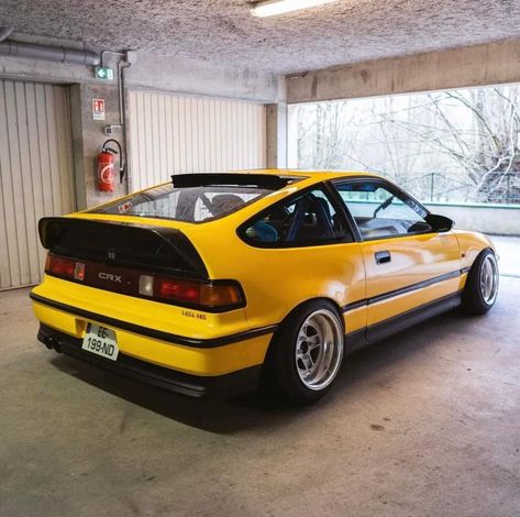 Crx Honda, Honda Civic Vtec, Gta Cars, Honda Civic Sport, Civic Eg, Acura Cars, Honda Crx, Best Jdm Cars, Honda (car)