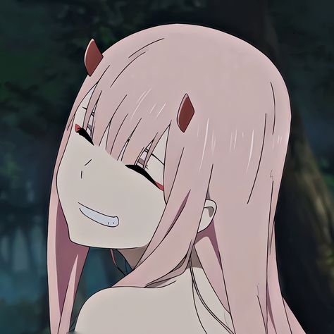 Zero Two, Anime, Pink