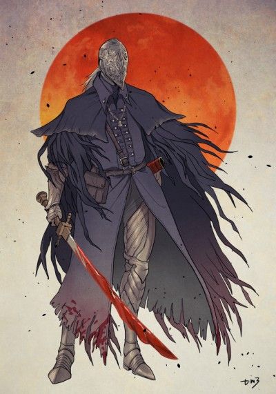 Crow Of Cainhurst, Bloodborne Characters, Bloodborne Concept Art, Bloodborne Art, Demon Souls, Dark Souls Art, Knight Art, Dark Soul, Bloodborne